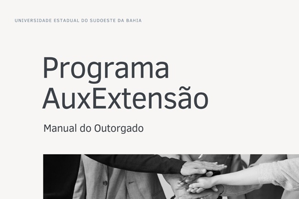 Manual de extensao