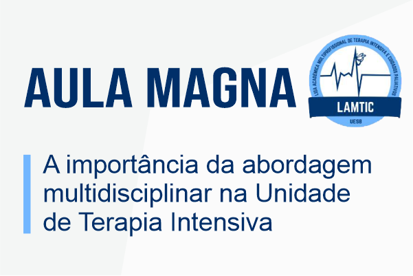 Aula sobre abordagem multidisciplinar em UTI