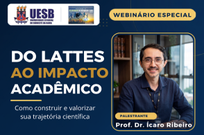 Webinário "Do Lattes ao impacto acadêmico: como construir e valorizar sua trajetória científica”